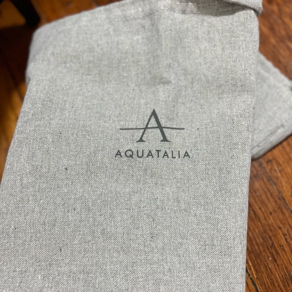 Aquatalia Devon Knee-High Suede Boots Stretch Side Zip Size 8 Women MSRP $695 - Picture 10 of 10